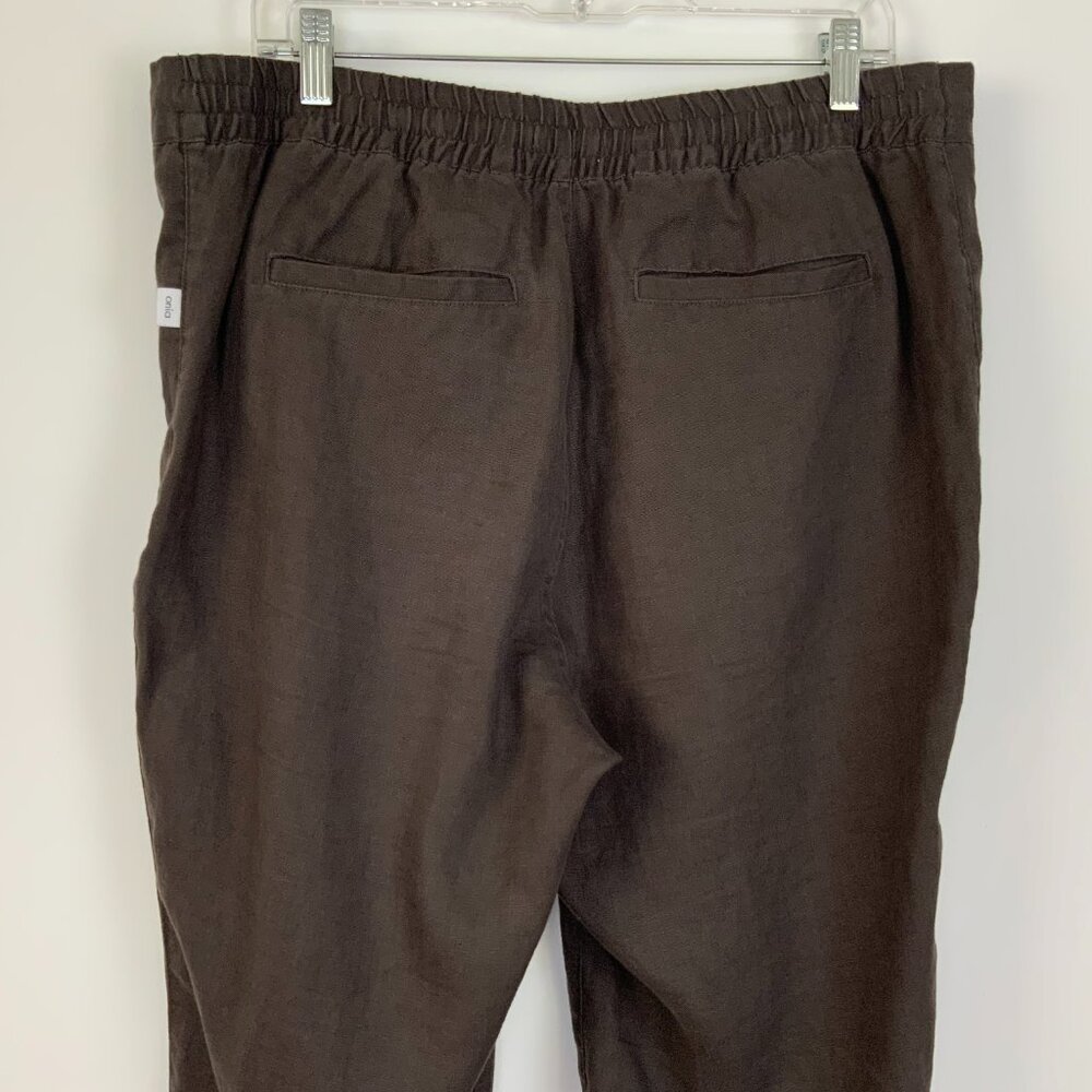 Onia Brown Drawstring Men’s Pants - Picture 6 of 16